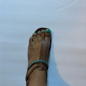 J. Crew Tan Leather Sandals